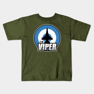 Greek F-16 Viper Kids T-Shirt